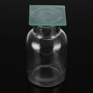 60/125/250/500ml Transparent Glass Gas Cylinder Junior High School Chemical Experiment