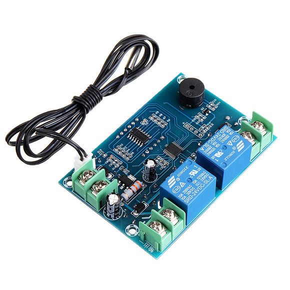 3pcs XH-W1316 Thermostat Control + Acceleration 2 Relay Temperature Controller DC24V High and Low Alarm Controller