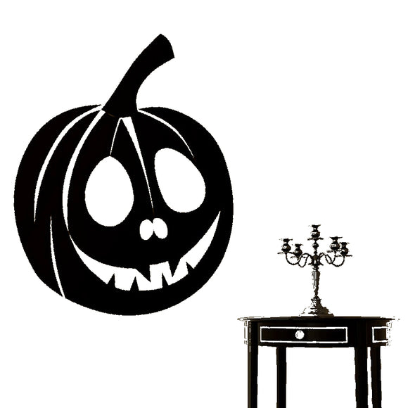 KST-21 Halloween PVC  Pumpkin Wall Stickers  Window Decoration Festival Wall Decals Poster