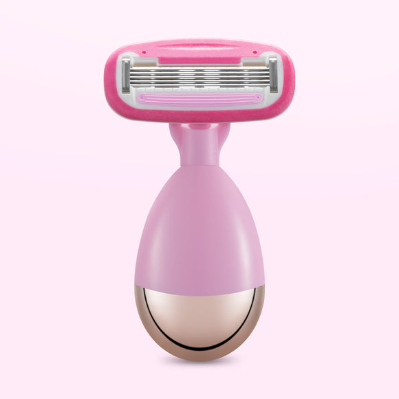 ZHIBAI DL2 Cordless Razor Shaver for Women Mini Handheld Shaver 5 Blade