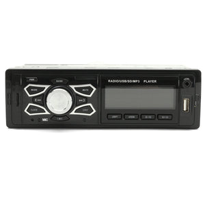 Car Stereo Audio 1 DIN In Dash FM Aux Input Receiver SD USB MP3 Radio With bluetooth Function