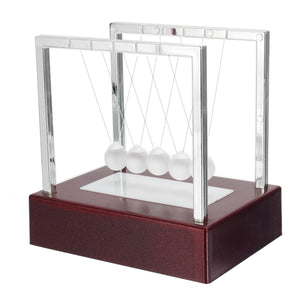 Newtons Cradle Balance Ball with Light Office Science Educational Desk Decor Decoration