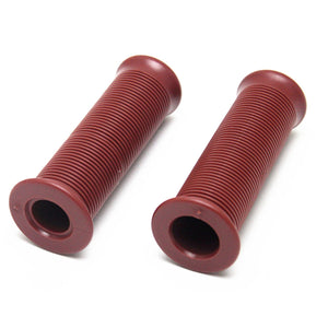 7/8inch 22mm Motorcycle Handlebar Hand Grips Cafe Racer Bubber Clubman Custom