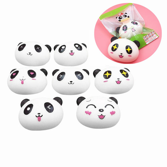 Squishy Fun Super Slow Rising Soft Cute Panda Face 10*8cm Squishy Toy With Original Packaging