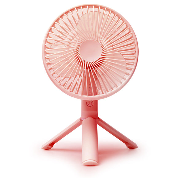 Handheld Fan Mini Portable USB Rechargeable 3 Speed Cooling Fan 180 degrees Rotation Summer Desktop Fan