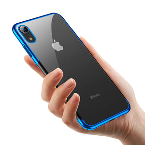 Baseus Clear Plating Anti-yellowing Hard PC Protective Case For iPhone XR 6.1 2018"