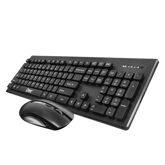 2.4Ghz Wireless 104 Keys Ultra Thin Keyboard and Mouse Combo Set