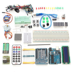 Ultimate UNO R3 Starter Kit 1602 LCD Servo Motor Relay RTC LED For Arduino