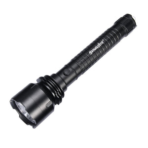 SKYWOLFEYE L323 500 Lumens Flashlight 18650 Battery 5 Modes Work Lamp Camping Hunting Portable Torch Light Window Breaker