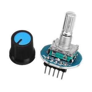 Rotating Potentiometer Knob Cap Digital Control Receiver Decoder Module Rotary Encoder Module For Ar