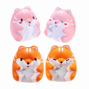 Squishy Hamster 8cm Slow Rising Cute Animals Collection Gift Decor Toy