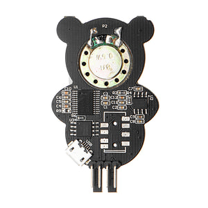 Bear Pattern MP3 Module Supports Scratch programming for Robotbit & Mini LFR for Micro:bit Smart Car