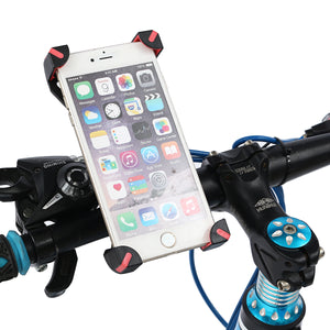 Adjustable 360 Degree Rotation Bike Bicycle Motorcycle Handlebar Phone Holder Mount for Xiaomi Mobile Phone Under 6.5