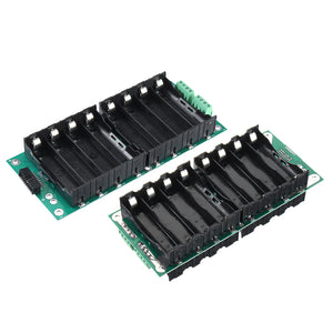 4S2P / 4S4P 16.8V DIY Solder-Free 4-String 18650 Lithium Battery Management System BMS Battery Box