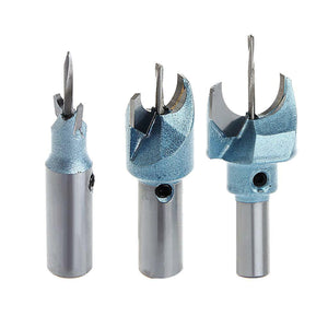 3Pcs Tungsten Woodworking Tool Router Bit Buddhas Beads Ball Pearls Drill Bit