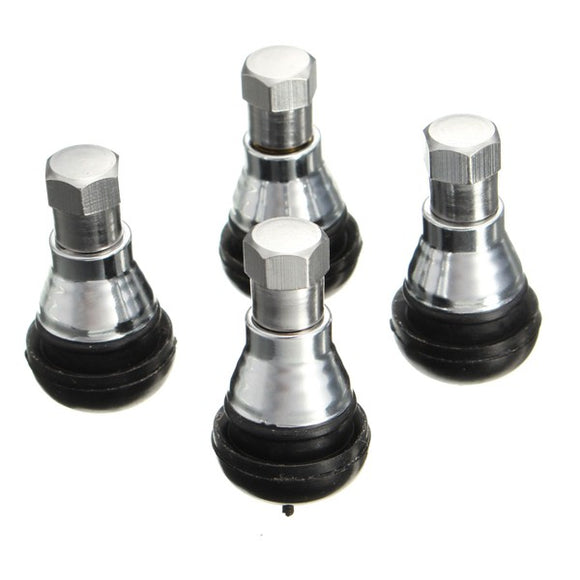 4pcs TR412 Rubber Wheel Tyre Valve Stem Dust Cap Cover Universal