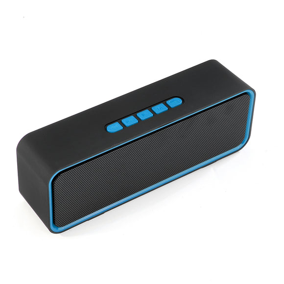 Portable Wireless bluetooth Speaker Soundbar Subwoofer Stereo TF Card TWS Outdoor Speaker with Mic