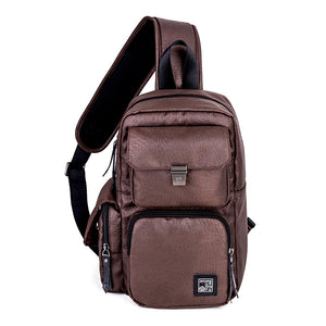 Men Oxford Outdoor Sport Bag Chest Pack Sling Bag Cross Body Bag