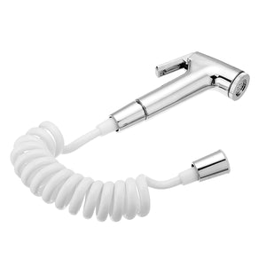 ABS Portable Bidet Sprayer Set Handhold Toilet Bidet Retractable w/ Spring 1/2 Hose  Adapter Free Mounting Bracket Toilet Cleaning Tool"