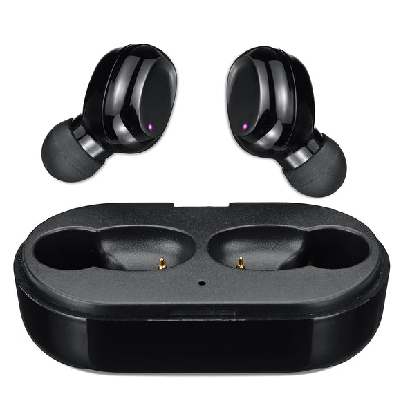 [bluetooth 5.0] TWS True Wireless Earbuds Noise Cancelling Touch Control IPX6 Waterproof Stereo Earphone with Mic