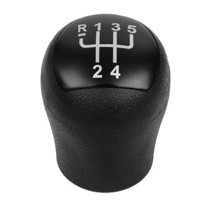 5 Speed Black Chrome Gear Shift Knob For Renault Clio Kangoo 2006-2008