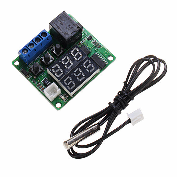 5pcs Geekcreit W1209S DC 12V Mini Thermostat Regulator -50 to 120 Digital Temperature Controller Module with Display