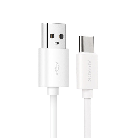 APPACS 2.4A Type C Fast Charging Data Cable 1M For Oneplus 5t Xiaomi 6 Mi A1 Mix 2S Mi Note 3 S9+