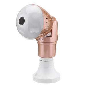 360 Degree 1080P Wifi Bulb Spy Remote Cam Wireless Camera Buit In Microphone