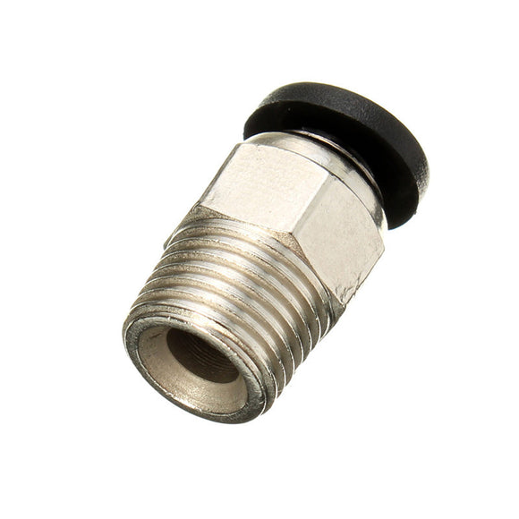 Pneumatic Connectors PC4-01 For 1.75mm 3mm PTFE Tube Quick Coupler Feed Inlet