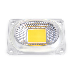 10pcs High Power 50W White LED COB Light Chip with Lens for DIY Flood Spotlight AC220V