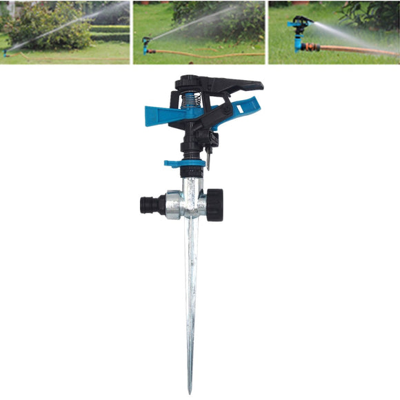 Pulsating Sprinkler Spike Garden Grass Watering System Lawn Pulse Heavy Duty