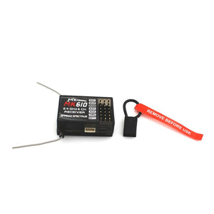 MKRONRC 2.4G 6CH MK610 DSM2 Mini Receiver Compatible SPEKTRUM JR Transmitter