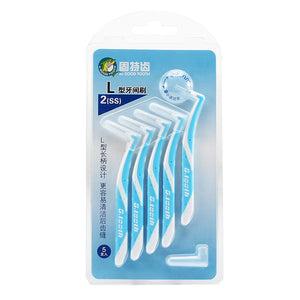 L Forms Interdental Brush Dental Orthodontic Between Teeth Floss Toothpick 0.7mm 0.8mm 1.0mm