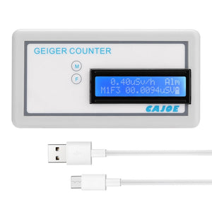 GMV2 Portable Handle Geiger Counter Assembled Nuclear Radiation Detector   X Ray with Miller GM Tube