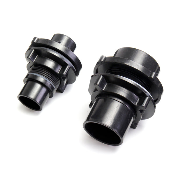 25mm/40mm Straight Upper or Down Water Pipe Joint Threaded Fish Tank Pipe Connector