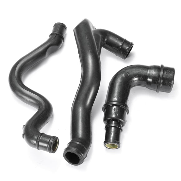 Car Front Engine Crankcase Breather Hose Set for VW Jetta Golf MK4 Passat Audi