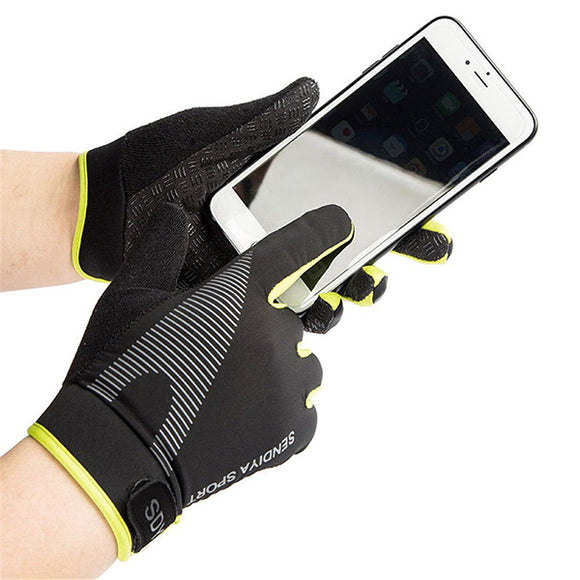 Outdoor Sports Running Gloves Touch Screen Anti-slip Climbing Thin Section Riding Elastic Gloves