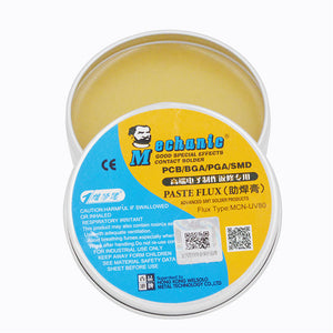 MECHANIC MCN-UV80 No-clean Solder Paste Flux Soldering Tin BGA Electric Welding Flux for PCB BGA SMD