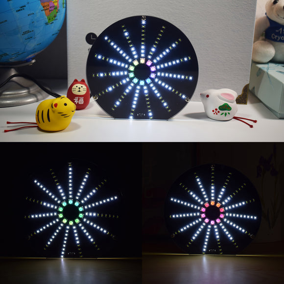 Geekcreit LED Circular Audio Visualizer Music Spectrum Display DIY Kit