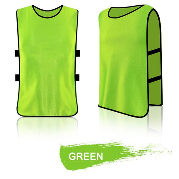 Football Training Vest Adult Children Grouping Soccer Jerserys Sport Pinnies