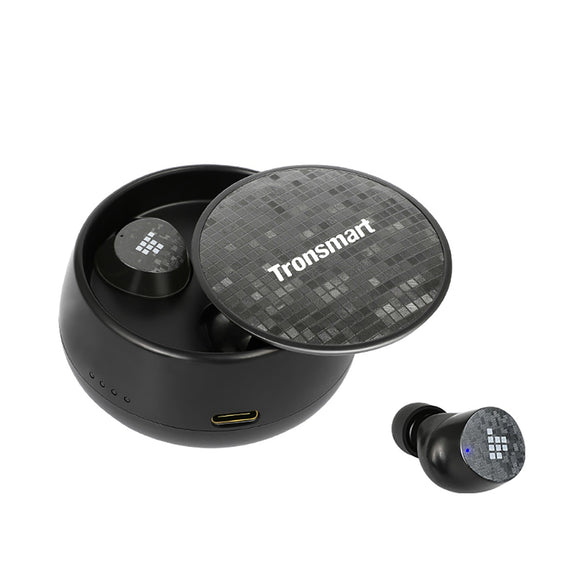 Tronsmart Spunky Pro TWS Earphone Stereo Super Bass Music Bilateral Call Headphone with Charging Box