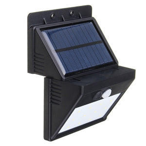 Waterproof 12LED Solar Light PIR Motion Sensor Wall Lamp Outdoor Energy Saving Street Yard Path