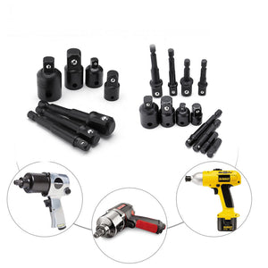 Steel Socket Adapter Reducer Drill Bits Set Hex Shank Tools For Impact Driver