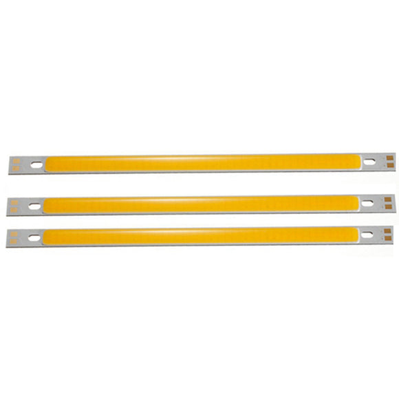 3pcs LUSTREON Warm White High Power 10W COB LED Chip Light DC12-14V for DIY 200x10MM Lamp