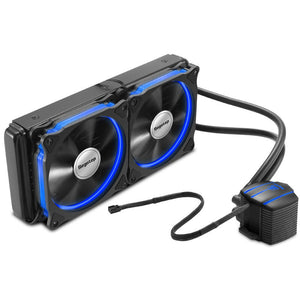 Segotep Integrated 240 CPU Water Cooling Cooler with Double 120mm LED Cooling Fan