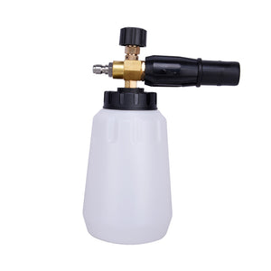 High Pressure Washer Foam Lance Car Washer Bottle Hand Pump G1/4 Quick Connector