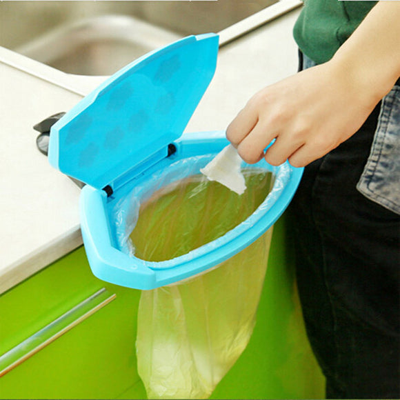 Plastic Rubbish Garbage Bag Holder Rack Kitchen Bathroom Rubbish Garbage Holder