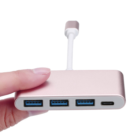 Type-C to 3-Port USB 3.0 Thunderbolt 3 Adpater Hub