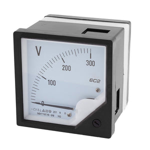 FROZEN TRAVEL 6C2 DC Volt Meter  10V 30V 50V Panel Analog Voltmeter Voltage Meter Electric Meters 80*80mm