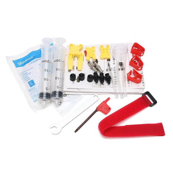 BIKIGHT Bicycle Hydraulic Disc Brake Bleed Guide Set Kit for DODE JUICY HAYES ELIXIR